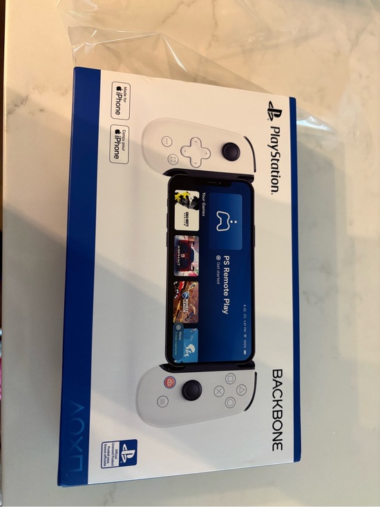 Sony Other - Sony PlayStation Backbone Mobile Controller – White and Black Accents